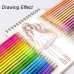 80 Macaron Colored Pastel Drawing Pencils for Adult Coloring Books