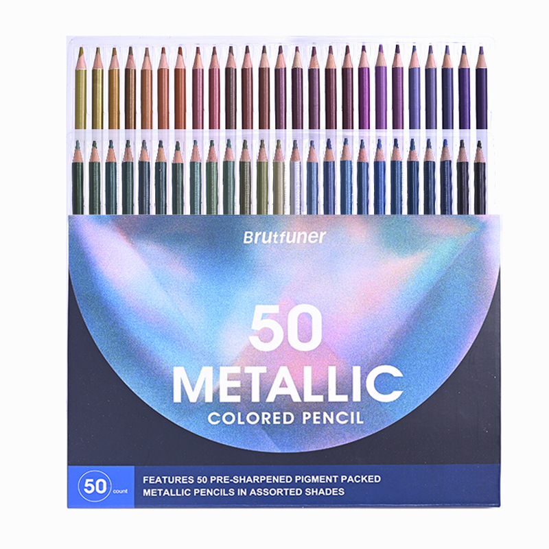 Metallic Colored Pencils Review