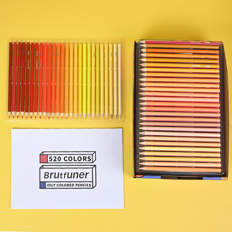 Swatching the Brutfuner 520 Pencil Set from Temu pt.1 #temu #temufinds