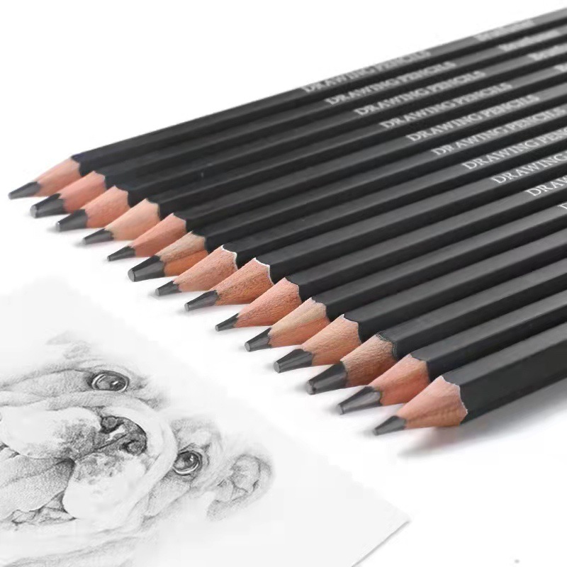 Professional Drawing Pencil Set, Stationery Supplies