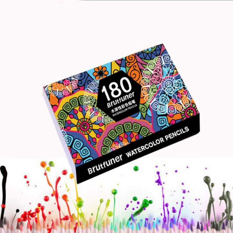 180 Colors Watercolour Pencils Set for Drawing Art Colored Pencils